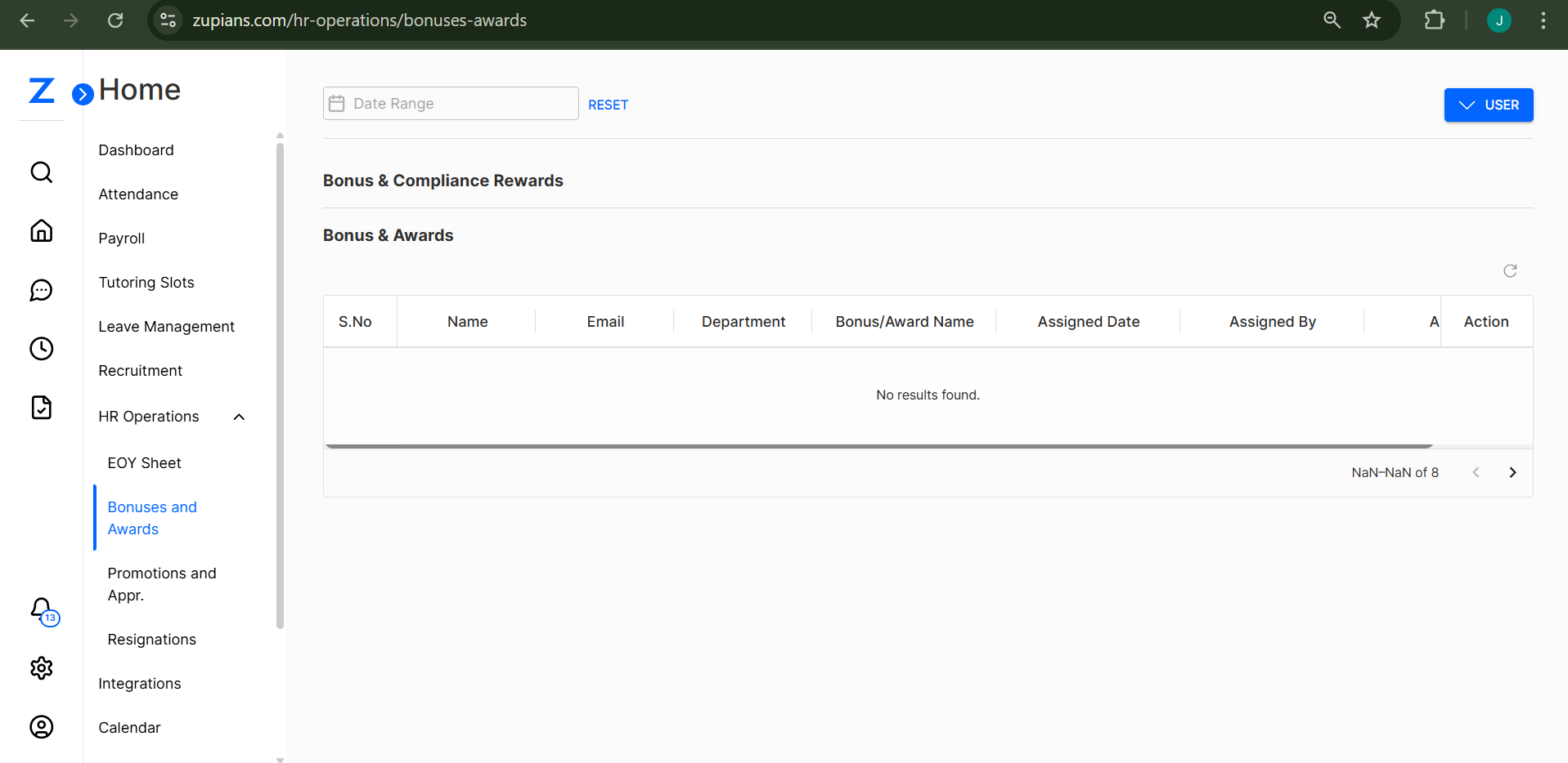 Bonuses and Awards Overview
