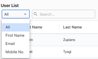 Left-Side Filters View